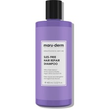 Maru.derm Onarıcı Sülfatsız Şampuan Yıpranmış Saçlar 400 ml