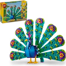 1001 Creator Egzotik Tavus Kuşu 31157-7 Yaş ve Üzeri Çocuklar Için Yusufçuk ve Kelebek Model Seçen