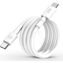 1001 Type C To Type C Şarj Kablosu 30W 2 Metre Uzun Pd Çift Taraflı USB C Hızlı Şarj ve Data Kablos
