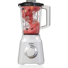 1001 SHB-7517 Turbo Blender Beyaz – 350W, 1.5l Hazne, Smoothie & Pulse Fonksiyonlu