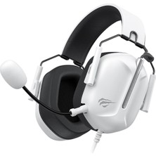 1001 Gamenote H2033D Mikrofonlu 50MM Speaker Gaming Kulaklık 3.5mm Jack (Beyaz)