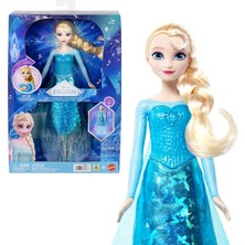1001 Disney Karlar Ülkesi Şarkı Söyleyen Işıklı Elsa Bebek, JLJ07