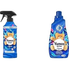 1001 Yumoş Sprey Yıkaması Zor Eşyalar Için Lilyum 450 ml ve Yumoş Extra Çamaşır Yumuşatıcıs�