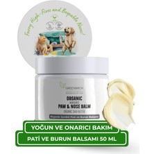 1001 Kedi ve Köpek Pati ve Burun Balmı 50 ml –%86,90 Organik Içerikli Vegan Bakım Balmı | Günlü