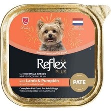 1001 Plus Pate Kuzu Kabak Mini Küçük Irk Yetişkin Köpek Maması 85 gr