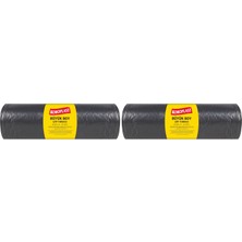 1001 Ofis ve Işyeri Için Büyük Boy Çöp Torbası 65X80CM 10 Adet (2 Paketi)