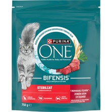 1001 Sterilcat Sığır Etli Kısırlaştırılmış Kuru Kedi Maması 750G