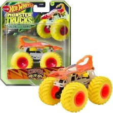 1001 Monster Trucks Glow In The Dark 1:64 Karanlıkta Parlayan Arabalar Scorpedo HCB50-HVH82