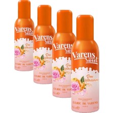 1001 Sweet Rose Mandarine Body Fragrance Deodorant For Women 150 ml (4 Paketi)
