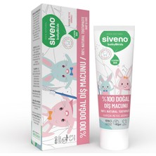 1001 SIVENO%100 Doğal Florürsüz Karışık Meyve Aromalı Bebek ve Çocuk Için Diş Macunu 50 ml
