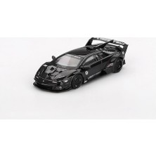 1001 Murcielago Gt Evo Lb - Silhouette Works Siyah Sınırlı Üretim 1/64 Diecast Model Araba