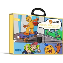 1001 9-12 Yaş Zekare Smart Görsel Dikkat Seti (11 Kitap + 1 Kontrol Paneli)