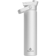 1001 750 ml Beyaz Paslanmaz Çelik Termos/matara/suluk