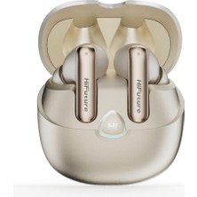 1001 Sonicaır Kablosuz Bluetooth 5.4 Ipx5 Su Geçirmez Enc 4 Mikrofonlu Tws Kulak Içi Kulaklık (Gold)