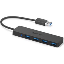 1001 4 Port, Ultra Slim USB 3.0 Veri Aktarım Hub Çoklayıcı, 5gbps Yüksek Hızlı Veri Transferi, 40