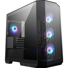 1001 Mag Pano M100R Pz Temperli Cam 3X120MM 1X120MM Argb Fan Matx Panoramik Gaming Bilgisayar Kasası