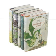 1001 Tolkien Mirası Seti 5 Kitap Takım Kutulu Ciltli 5 Kitap