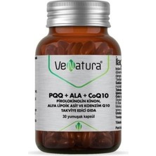 1001 Pqq + Ala + Koenzim Q10, Alfa Lipoik Asit, 30 Kapsül