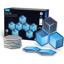 1001 Glide Hexa Ultra LED Gaming Duvar Aydınlatma Panelleri 7'li