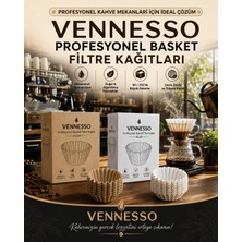 1001 Profesyonel Basket Filtre Kağıdı, Kraft, 90/250, Ağartılmamış Doğal Selüloz, 1000 Adet