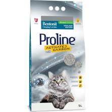 1001 Aktif Karbonlu Topaklanan Kedi Kumu 5 Lt