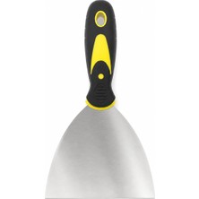 1001 Paslanmaz Çelik Inşaat Spatulası Plastik Saplı Macun Spatulası Alçı Boya Kazıma Duvar Tamir