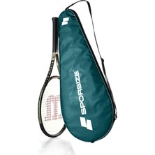 1001 Tennis Racket Cover Tenis Raketi Kılıfı Çantası (Koyu Yeşil)