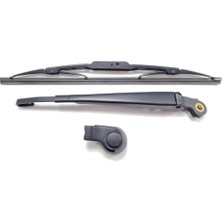 Frefly Store Arka Camı Silecek Kolu Kapak Takımı 1J6955707A Vw Golf 4 Hb ile Uyumlu 1999-2004