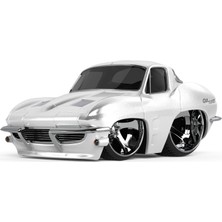 1001 Mga Entertaintment Cartuned S2 1963 Chevy Corvette Stingray - Beyaz Muscle Araba
