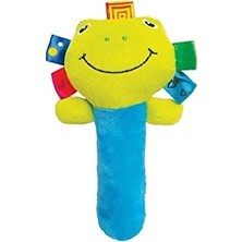 Frefly Store Sozzy Toys Çıngıraklı Sıksık (Kurbağa)