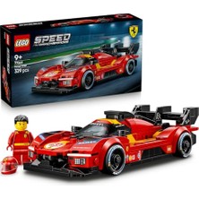Frefly Store LEGO Speed Champions Ferrari 499P 77261 | 9 Yaş ve Üzeri Için Lastiklerde Michelin Baskısı Gibi Gerçekçi Detaylar Içeren Oyuncak Yapım Seti, Hediye Fikri (329 Parça)