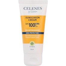 Frefly Store Celenes Herbal Spf 100 Suya Dayanıklı Güneş Kremi (50 Ml)