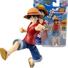 Frefly Store , 13 cm One Piece Luffy Figür - Ultimate Legends Serisi, Ultimate Legends | 27 Nokta Eklem - Luffy Tek Parça Figür - Anime Koleksiyon Figürü - Tek Parça Heykelcik - Anime Severler Için Hediyeler