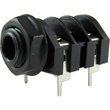 Frefly Store Lunatic 5429 Yatık Mono 6.3 mm Gitar Jack Şase (5429 Siyah)