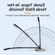Frefly Store 3 Kademe Geniş Ağız Teleskopik Mikrofiber Araç Yıkama Fırçası Kuru Islak Oto Yıkama Fırçası