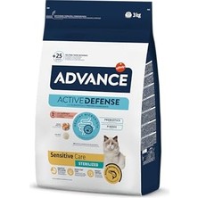 Frefly Store Advance Somonlu Kısırlaştırılmış Kedi Sı, 3 kg