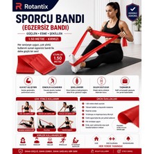 1001 Direnç Bandı 1,5 mt Kırmızı