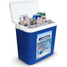 Frefly Store 30 Litre Kapasiteli Buzluk, 3 Adet Buz Kaseti ile