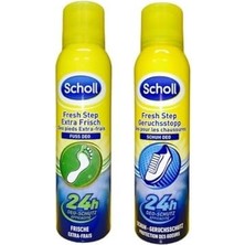 Frefly Store Scholl Koku Giderici ve Terleme Önleyici Ayak + Ayakkabı Bakım Spreyi