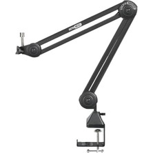 Frefly Store N-PRO33 Yüksek Kaliteli Stüdyo Tipi Masa Mikrofon Standı Sehpası (33X33 Cm)