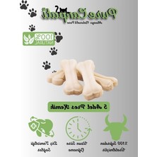 Frefly Store %100 Doğal Sığır Derisi Çiğneme Kemiği - 5'li Paket