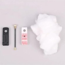 Frefly Store Klasik Çakmak Seti, Uyumlu 3 Pamuk ve 1 Keçe ile Fonksiyonel