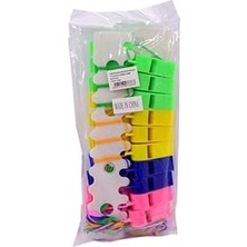 Frefly Store Plastik Düdük 20 Li Poşet Turuncu
