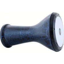 Frefly Store Vd Vatan Darbuka Çömlek Darbuka Doumbek Döküm Alüminyum Mısır Mavi Siyah Çatlak Desenli