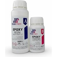 Frefly Store Stonemix Süper Şeffaf Epoksi Reçine 750 gr
