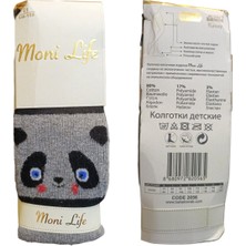 Moni Life Kız Çocuk Sevimli Ayıcık Kışlık Külotlu Çorap