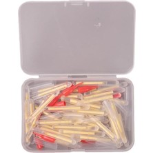 Frefly Store 50 Adet Kutulu Extra Aparatlı Fosfor Fitili - 39X4,5MM Xxl Boy - Glow Sticks - Yem Içi, Olta Ucu, Şamanda