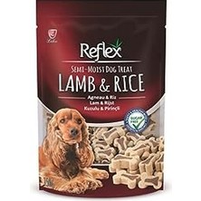 Frefly Store -Semi-Moist Kuzulu Pirinçli Köpek Ödülü 150GR