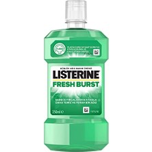 Frefly Store Listerine, Fresh Burst, Günlük Ağız Bakım Ürünü, Plak Oluşumu ile Savaşan Anti-Bakteriyel Ağız Bakım Formülü, 250ML