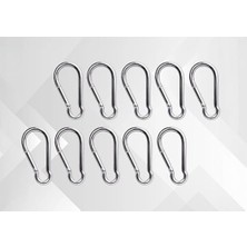Frefly Store M4 Karabina Çinko Ile Işlenş 316 Paslanmaz Çelik 40X20X4 mm (10 Adet)